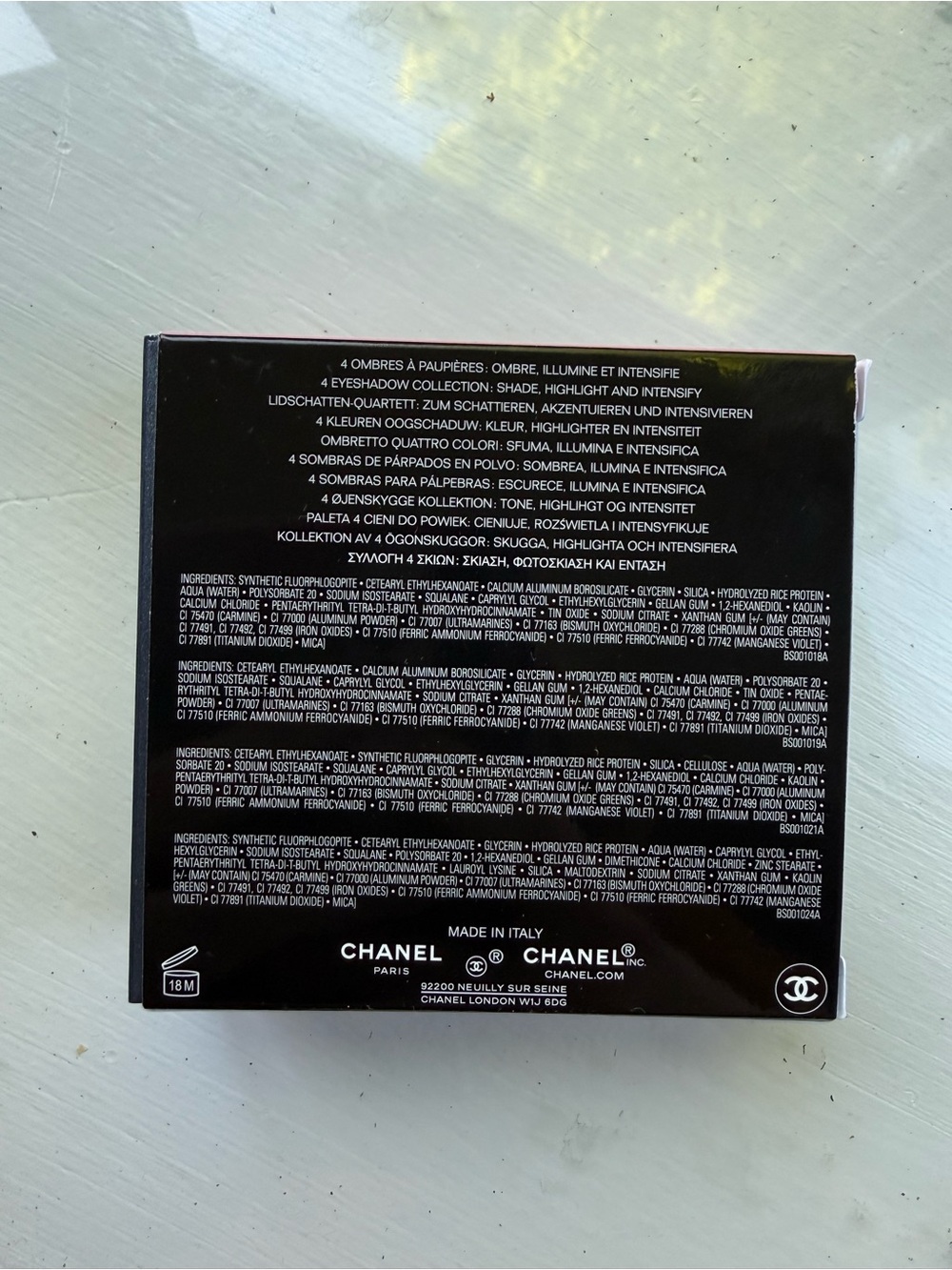 Chanel LES 4 OMBRES DENIM DREAM - Picture 6 of 9